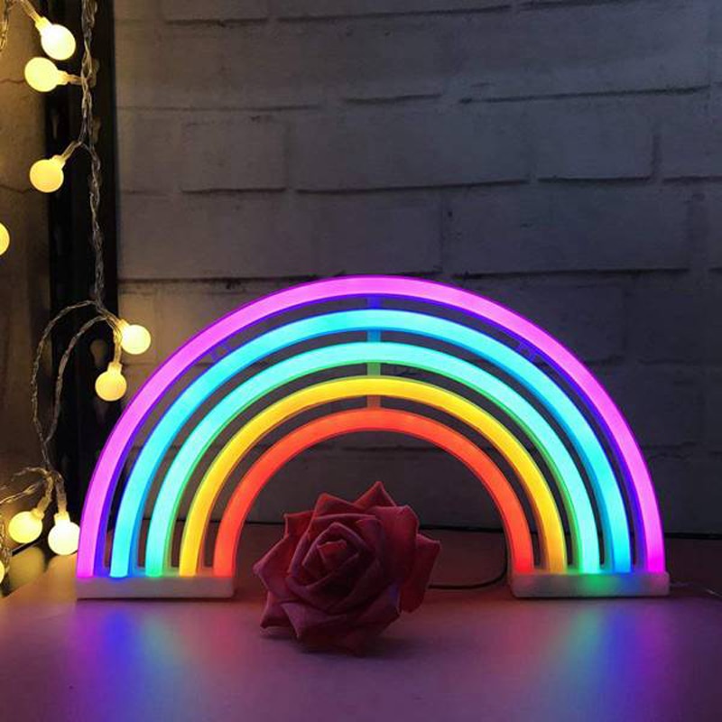 Rainbow Neon Light