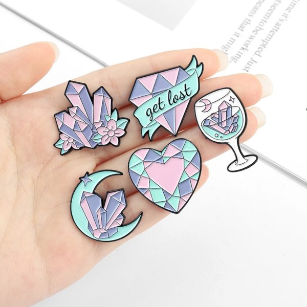 Dream-Stone-Enamel-Pins-Custom-Moon-Heart-Wine-Glass-Brooch-Lapel-Badge-Bag-Cartoon-Jewelry-Gift-3