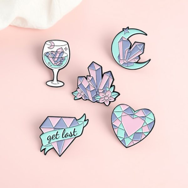 Dream-Stone-Enamel-Pins-Custom-Moon-Heart-Wine-Glass-Brooch-Lapel-Badge-Bag-Cartoon-Jewelry-Gift