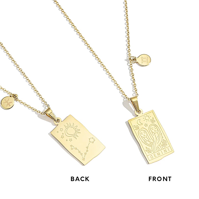 Gold-Zodiac-Sign-Tarot-Necklace-with-Symbol-Charm-Front-Back-min