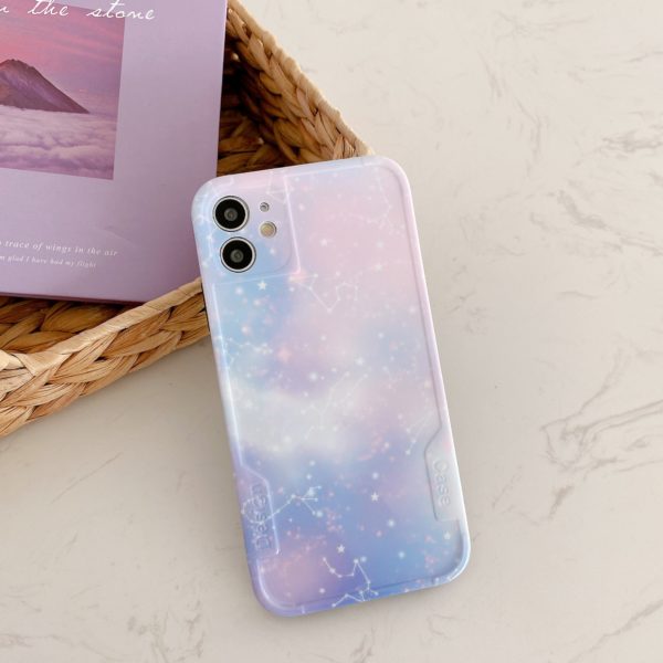 LACK-Cute-Cartoon-Gradient-Constellation-Phone-Case-For-iPhone-12-12Pro-Colorful-Back-Cover-For-iPhone-2