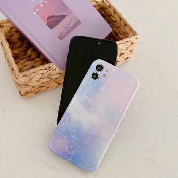 LACK-Cute-Cartoon-Gradient-Constellation-Phone-Case-For-iPhone-12-12Pro-Colorful-Back-Cover-For-iPhone-3