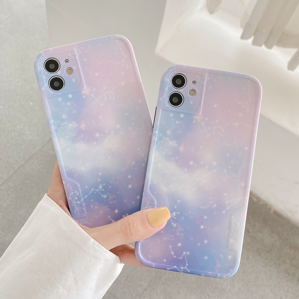 Cotton Candy Constellation iPhone Case