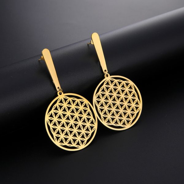 Skyrim-Flower-of-Life-Dangle-Earrings-2021-Mandala-Gold-Color-Geometric-Long-Drop-Earring-Jewelry-Party