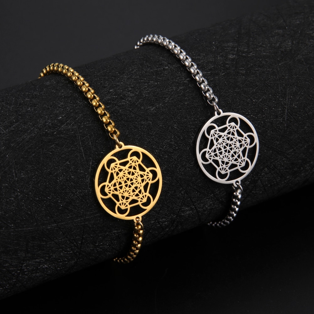 Archangel Metatron's Cube Bracelet