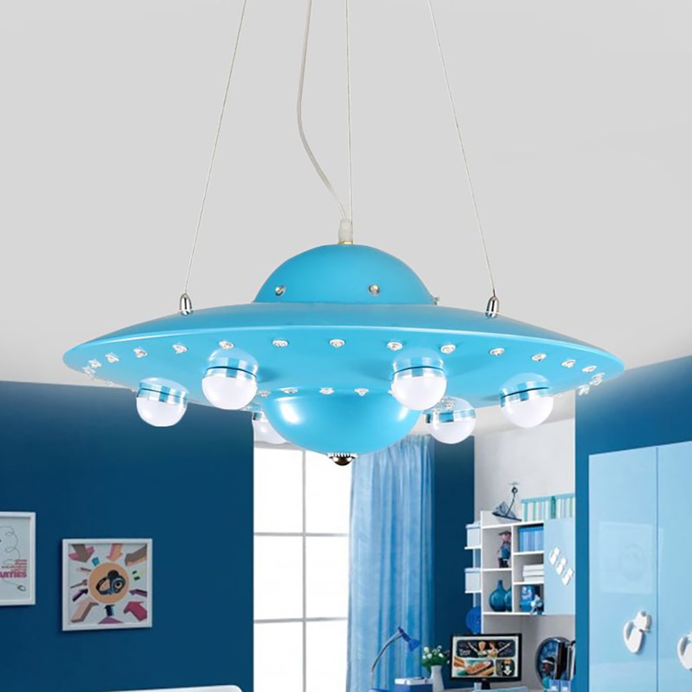 Mid-Century-Modern-UFO-Flying-Saucer-LED-Chandelier-Pendant-Light-2-min