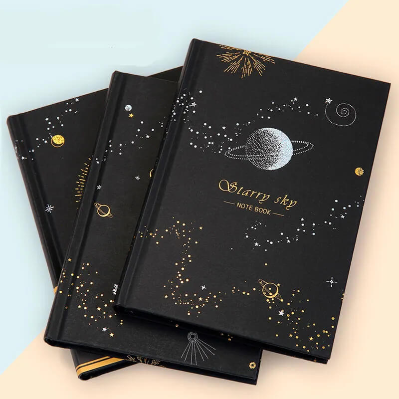 Stellar-Skeleton-Starry-Sky-Gold-Foil-Notebook-0