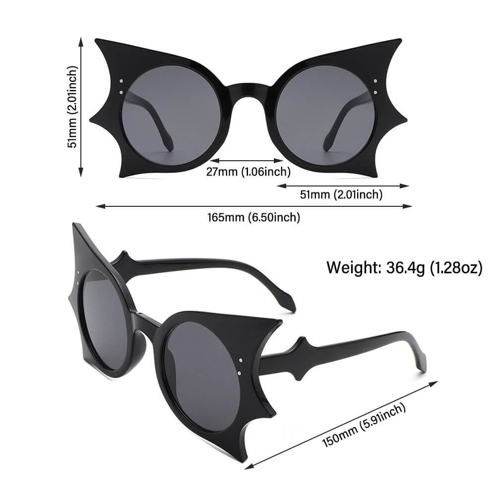 Stellar-Skeleton-Retro-Bat-Sunglasses-Sizing