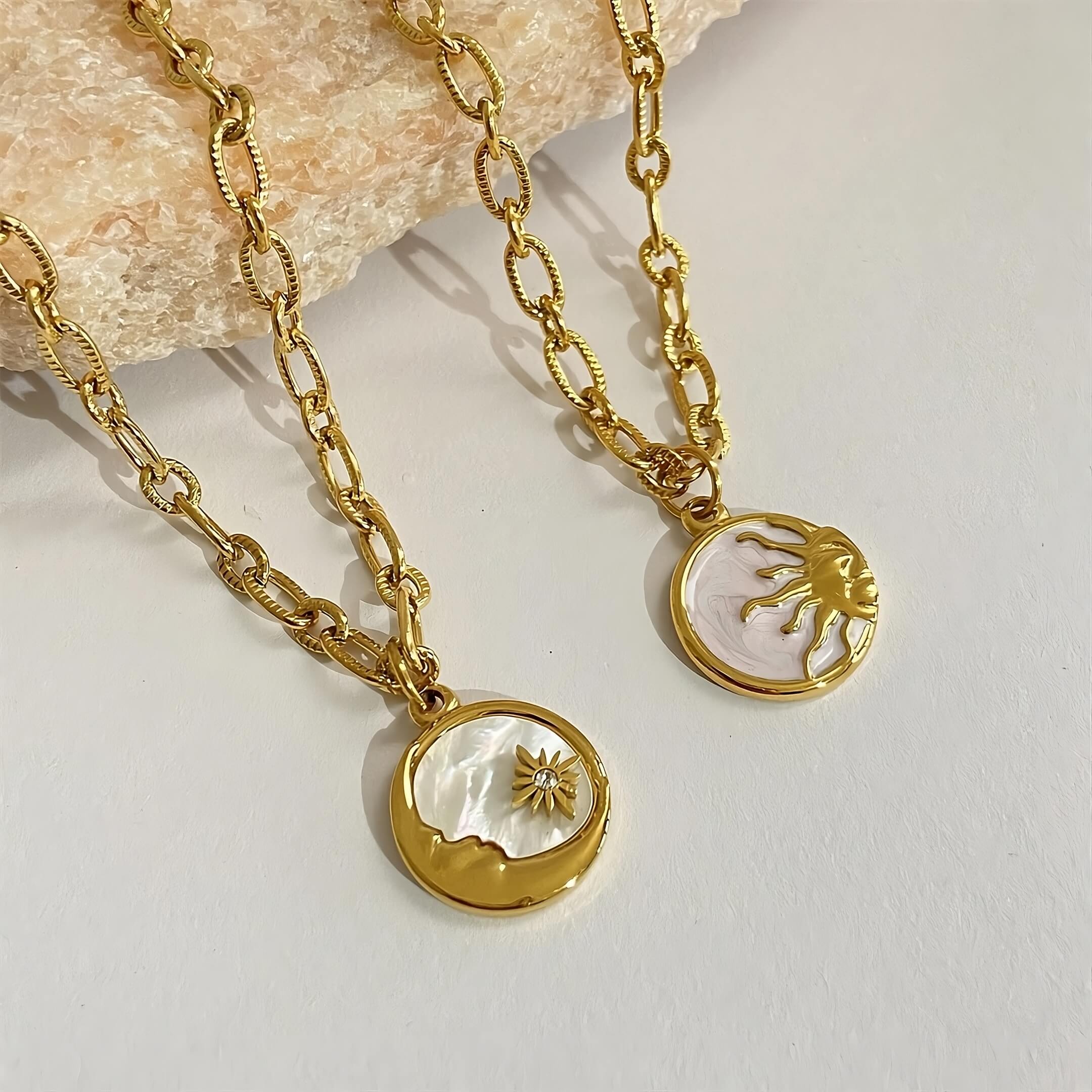 Stellar-Skeleton-Pearlescent-Shell-Sun-Moon-Coin-Necklace-2-transformed