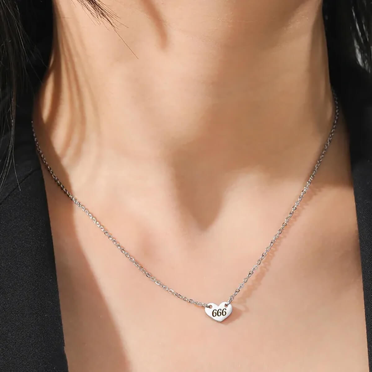 666-angel-number-meaning-silver-gold-heart-necklace