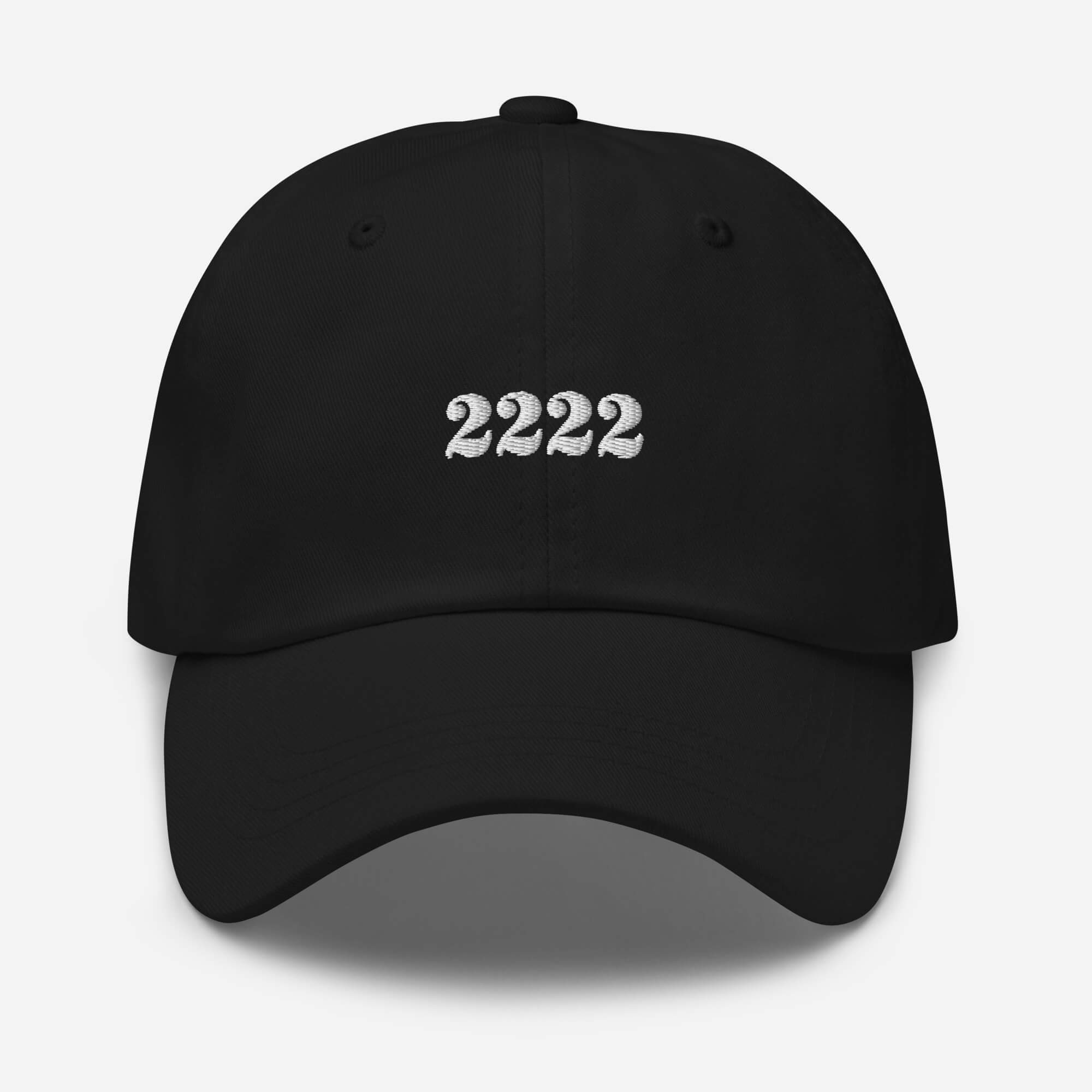 Stellar-Skeleton-2222-Angel-Number-Hat-Embroidered