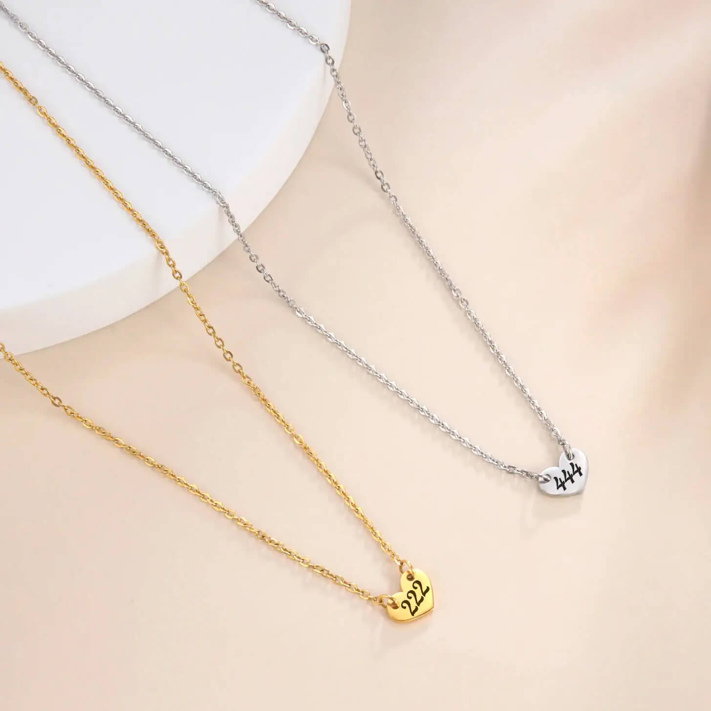 angel-number-meaning-222-angel-number-meaning-silver-gold-heart-necklace
