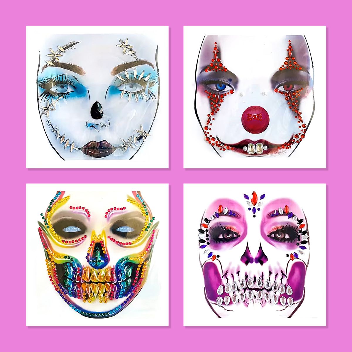 halloween face gems makeup unique halloween costume masks womens halloween mask sexy halloween costume halloween face jewels halloween jewelry halloween masks for adults halloween face rhinestones skeleton makeup skull makeup clown makeup halloween makeup