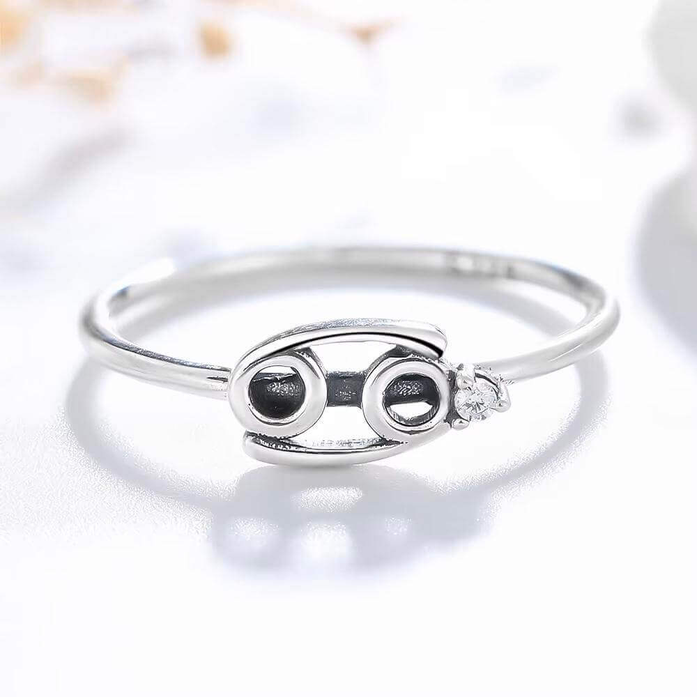 cancer-horoscope-sterling-silver-rings